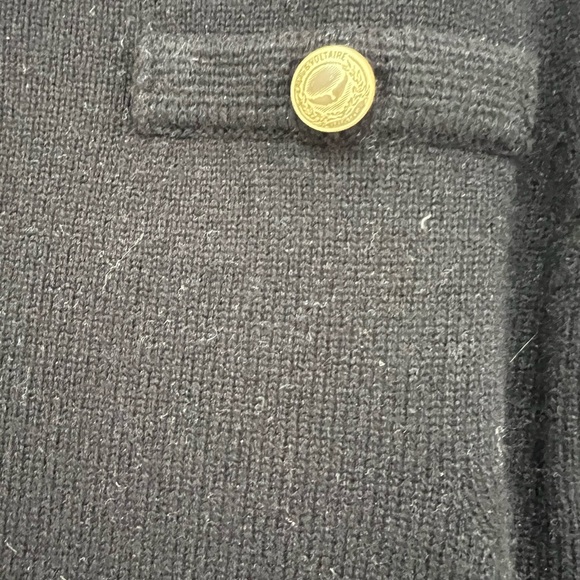 Zadig & Voltaire Black Button-Up Jacket - Picture 10 of 11